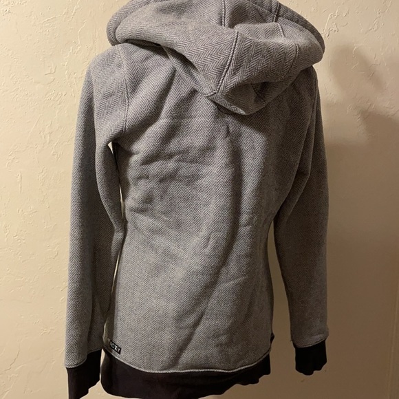 ROXY Herringbone Coat with Detachable Hood - Picture 3 of 3